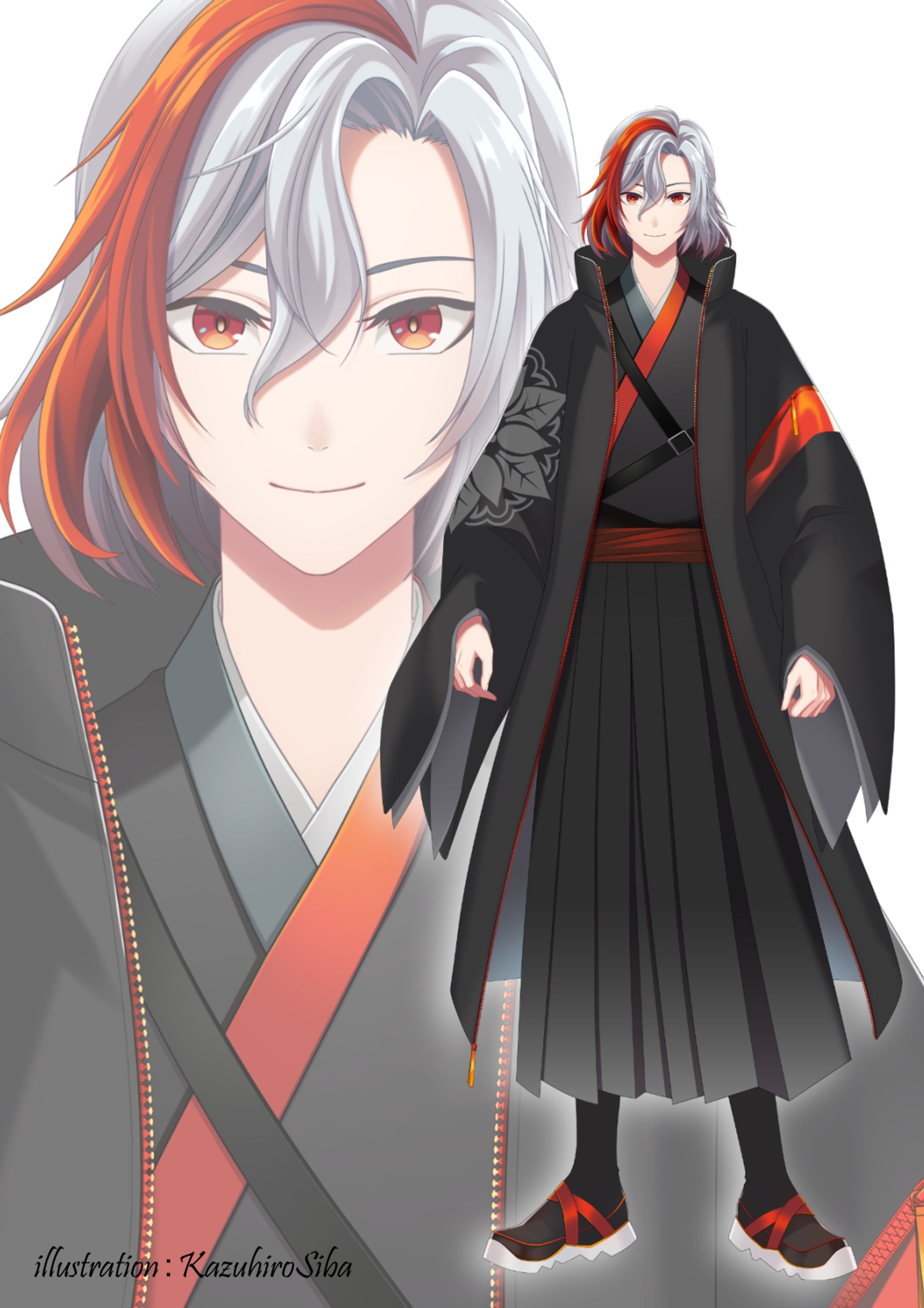 VTuberデザイン「義影」-1