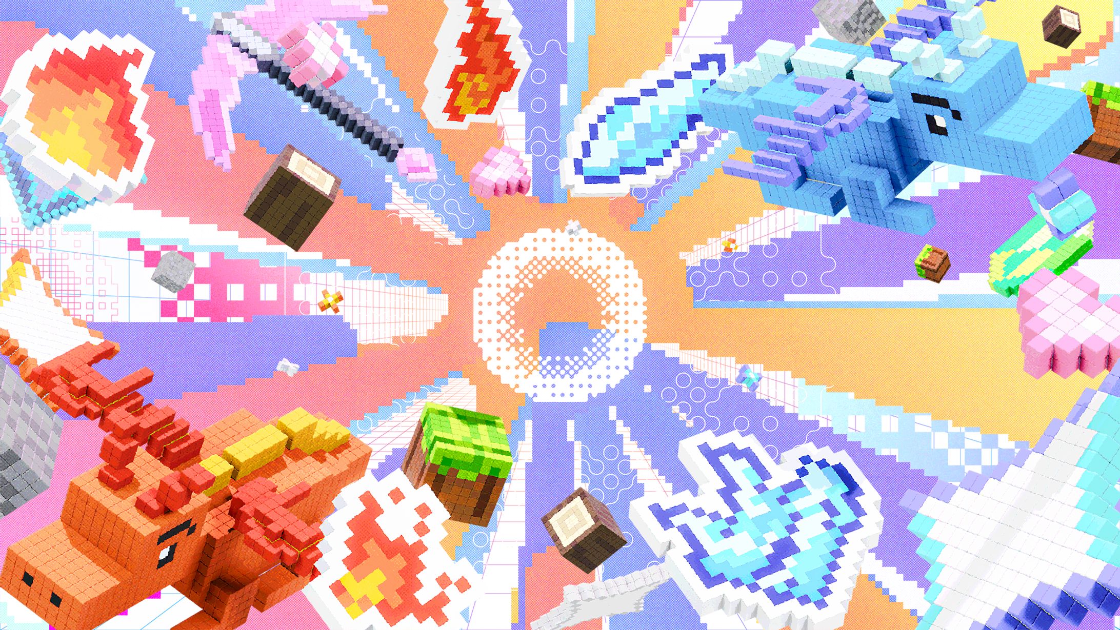 ぶいきゃすマイクラ ドラゴンサバイバル！ Supported by ロリポップ！ for Gamers byGMOペパボ-1