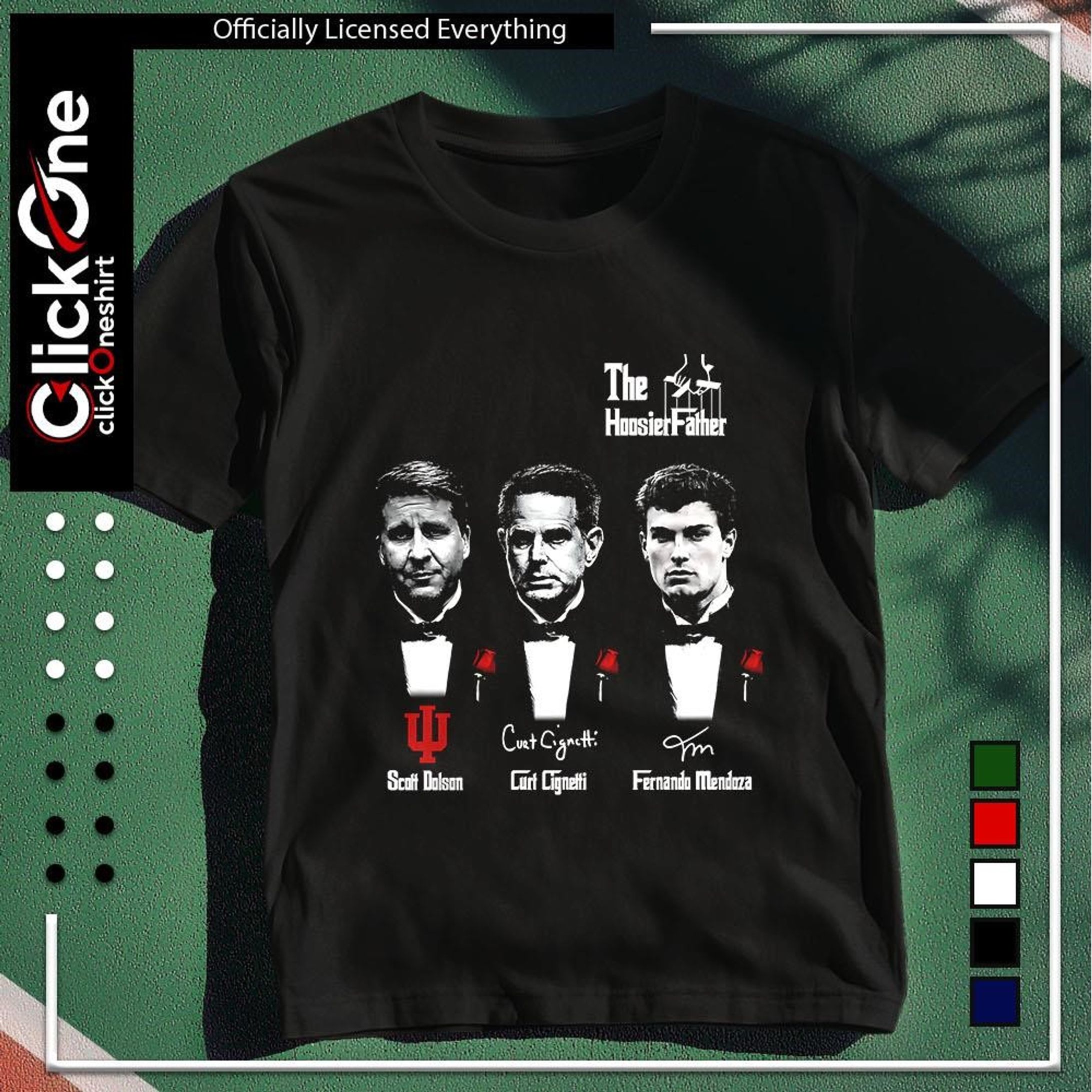 The Hoosier Father – Celebrating Legendary Figures Shirt-1