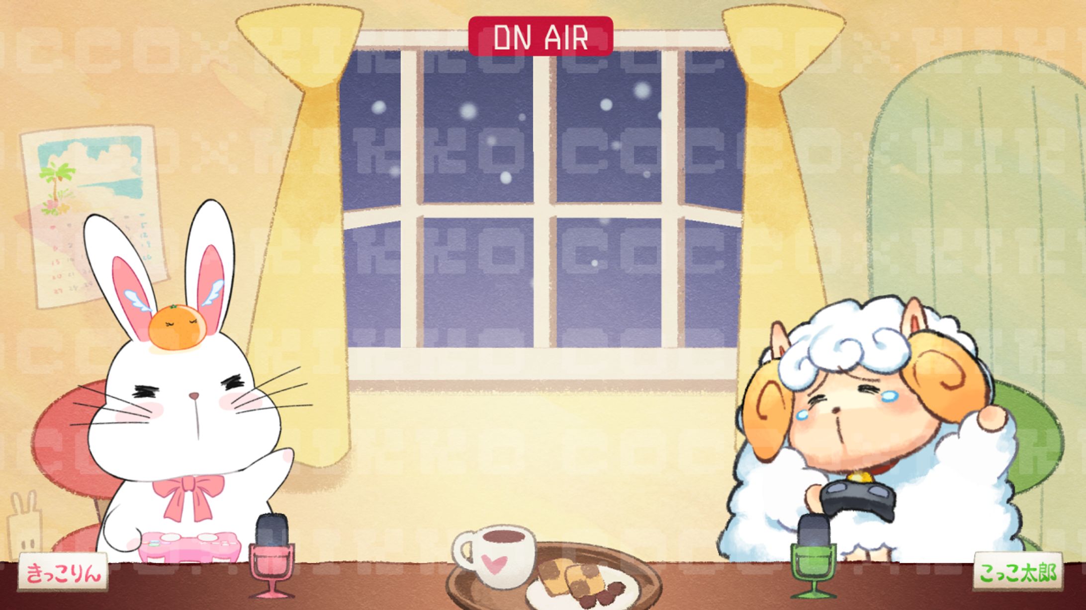 VTuber配信用背景 - こっこ*きっこ-1