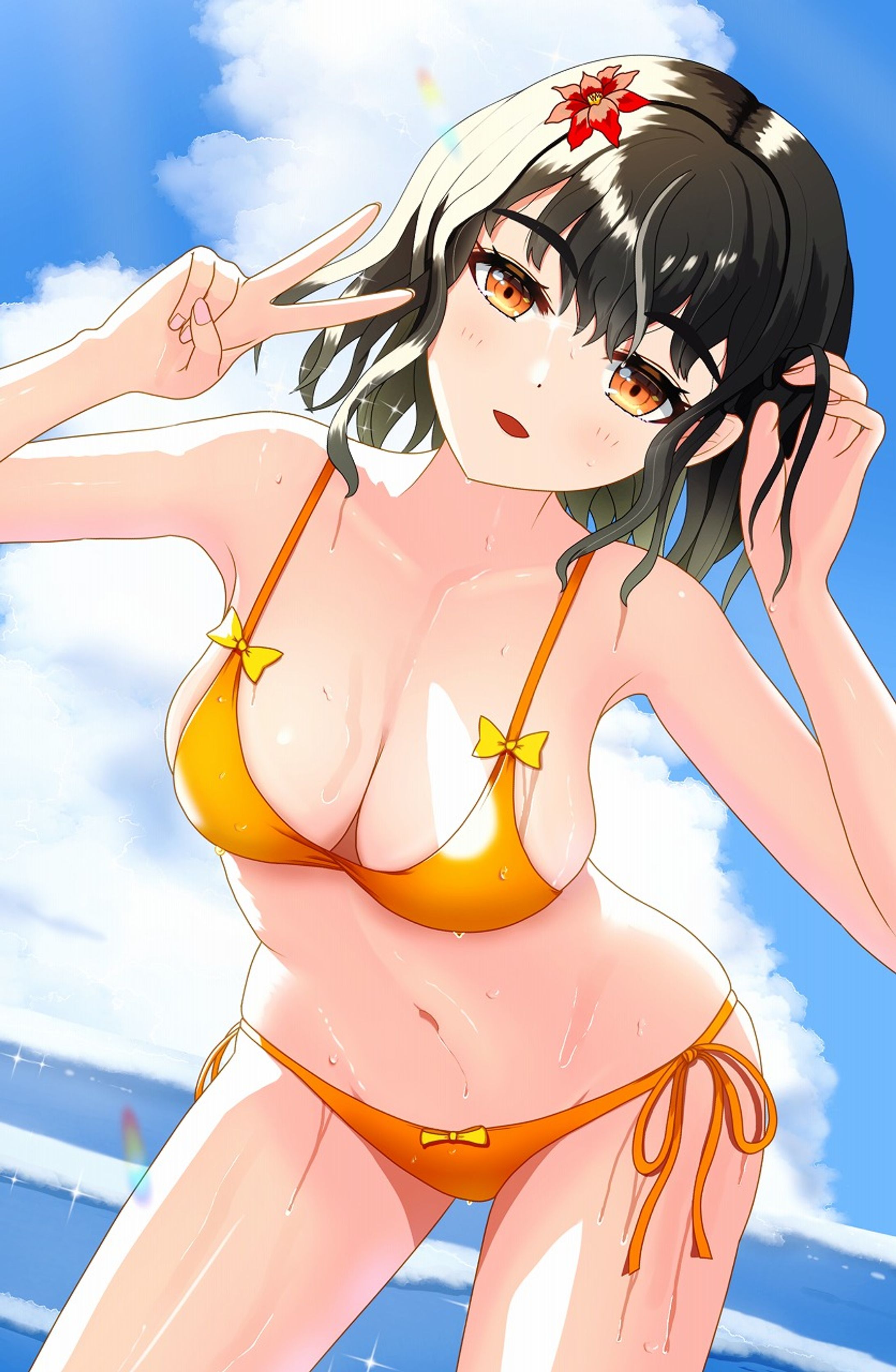水着イラストなど-1