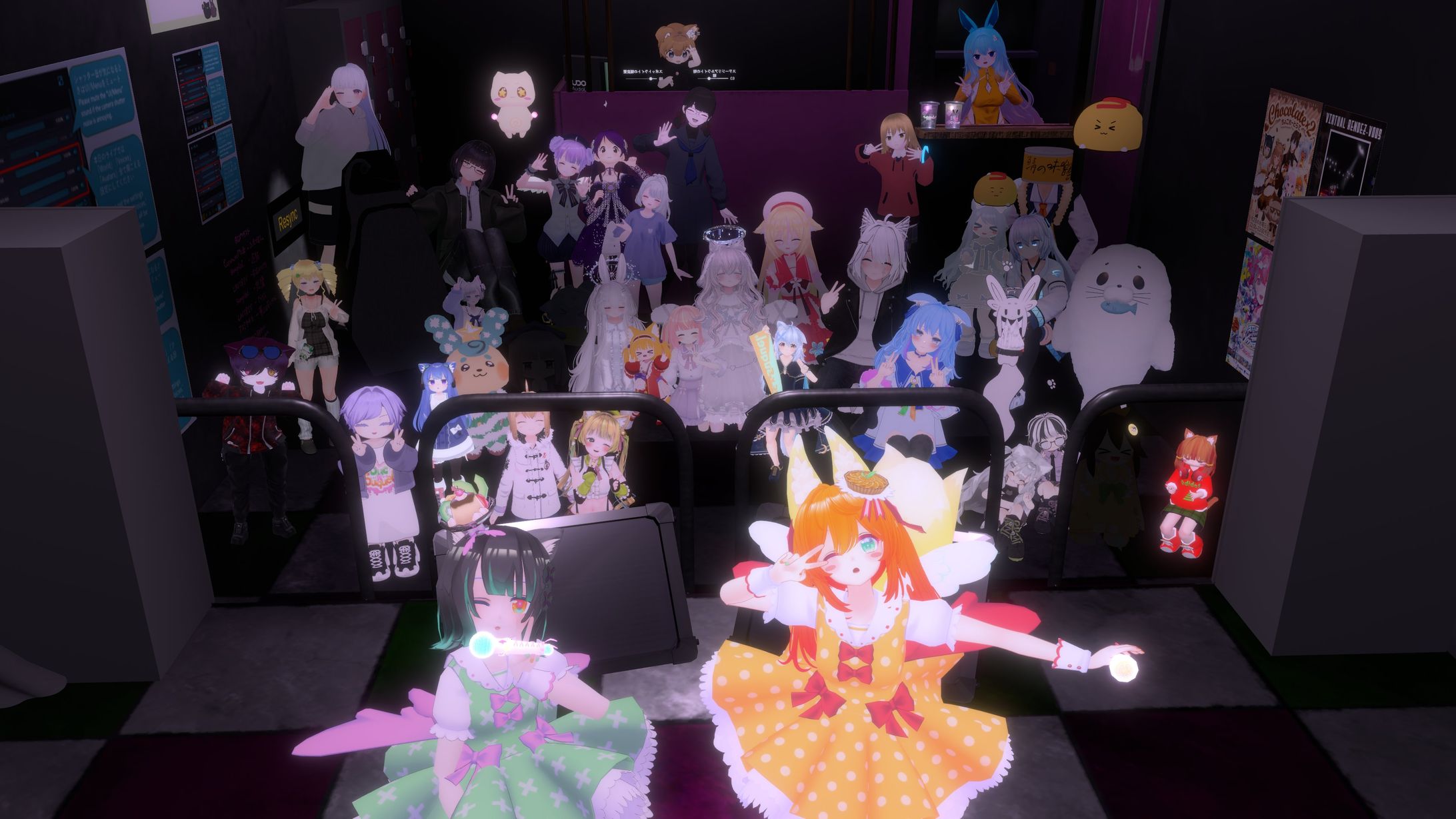 VRChat向けバーチャルライブハウス-1