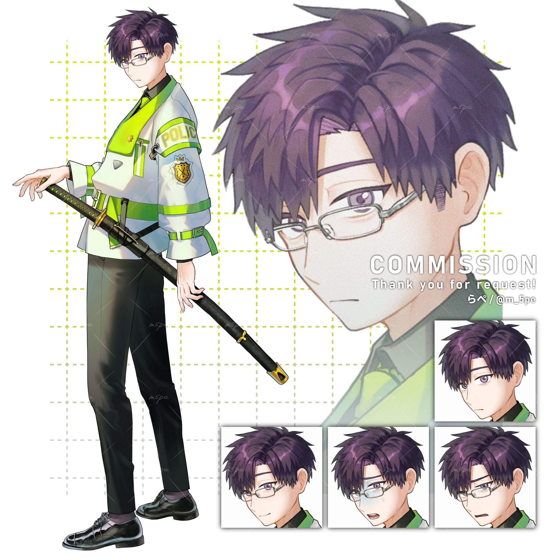 【ご依頼】TRPGの立ち絵制作-1