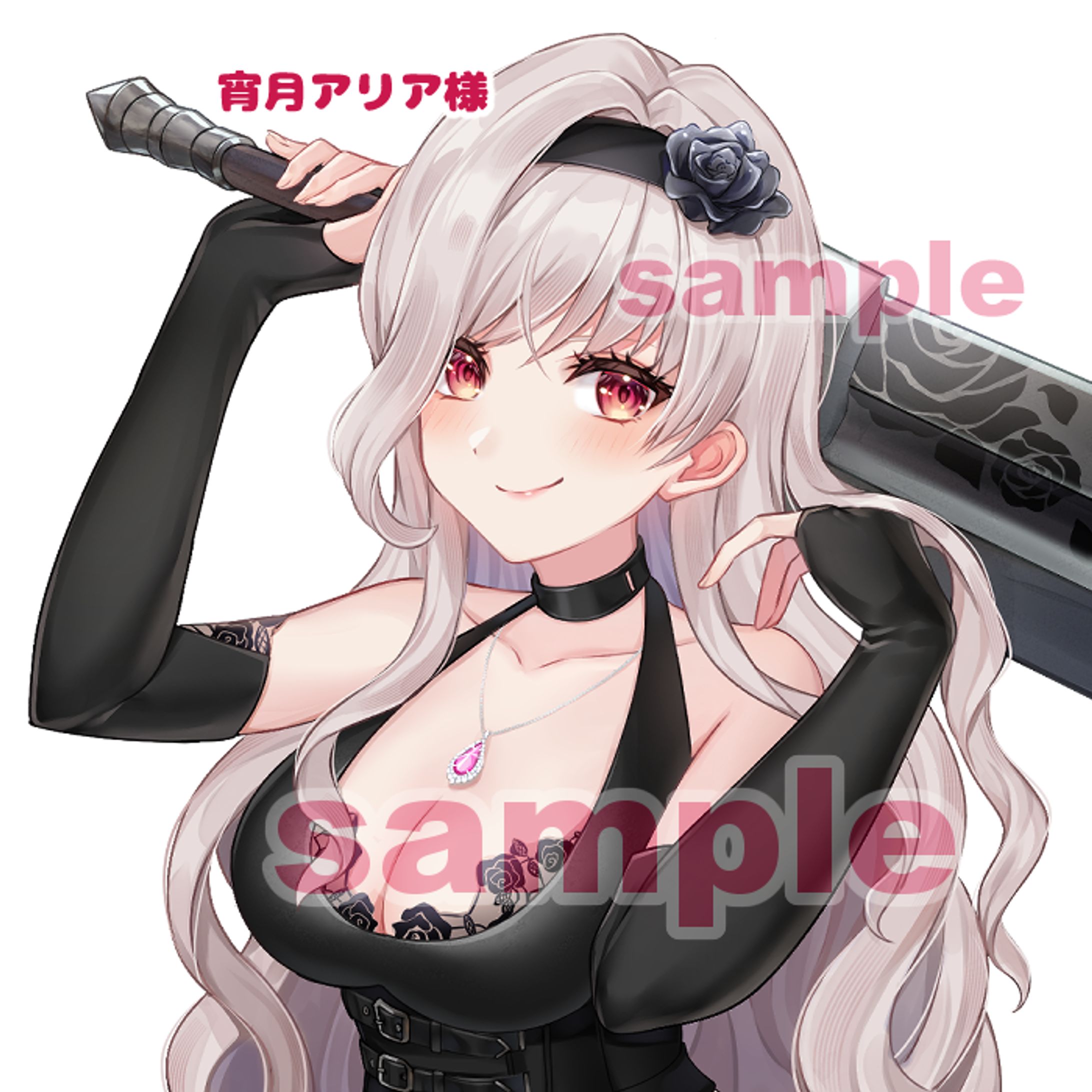 宵月アリア様のアイコンイラスト描かせていただきました！-1