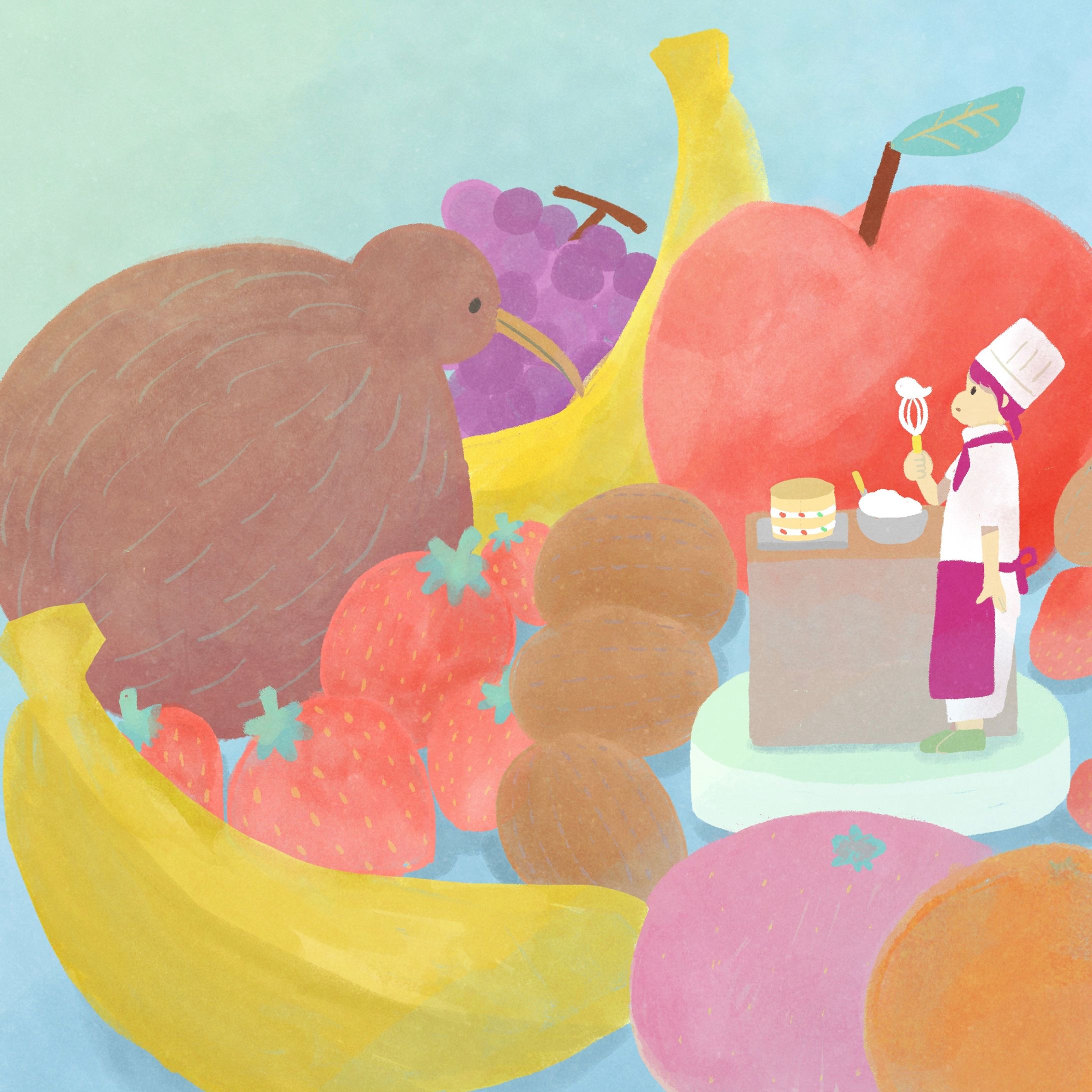 パティシエとフルーツ-1