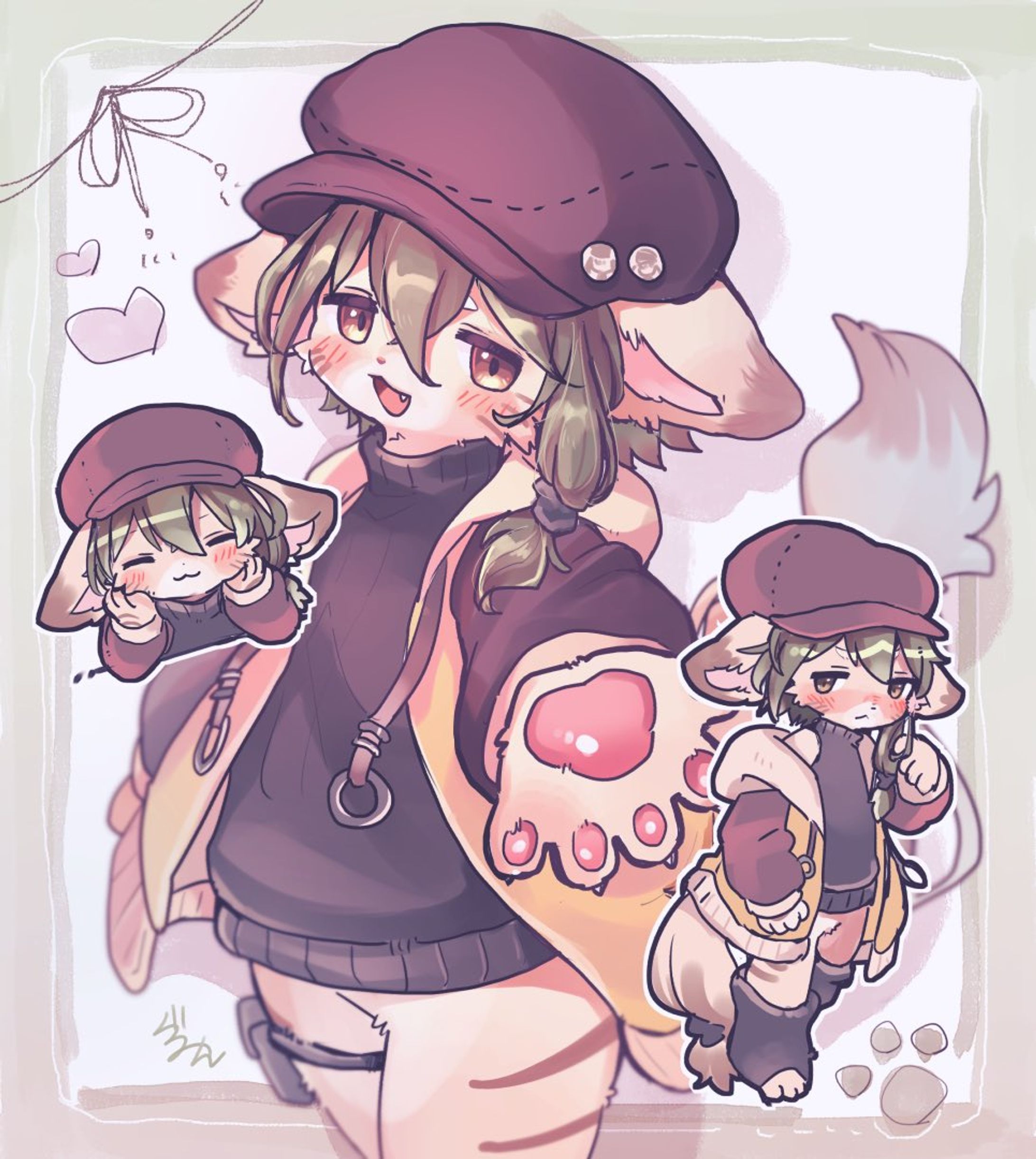 skeb OCイラスト作品18-1