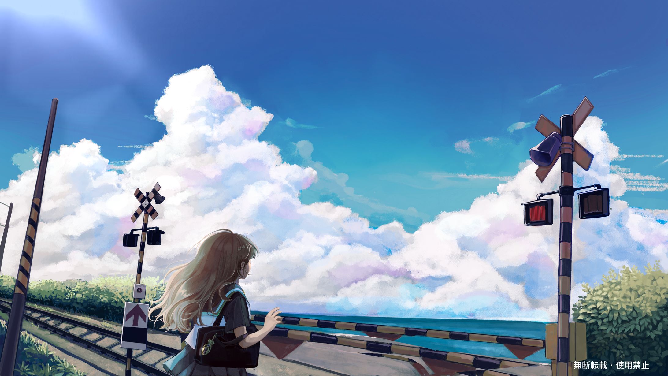 【動画用イラスト】 「少女レイ」 Covered by努努レイ様 【ご依頼】-1