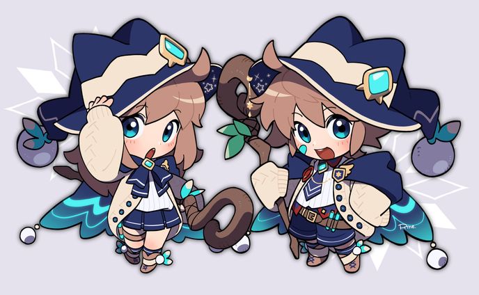 【デフォルメ】Skeb依頼絵まとめ①