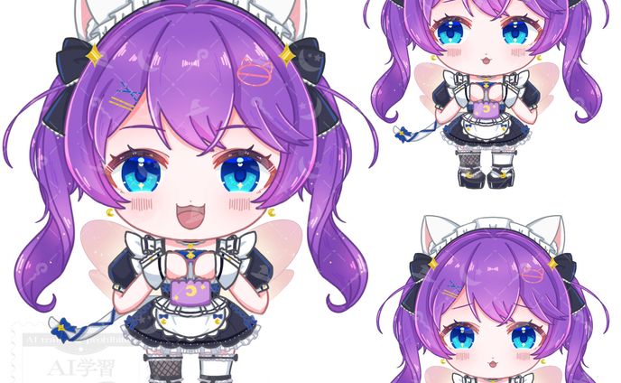 【ミニキャラ】月白あゆ様
