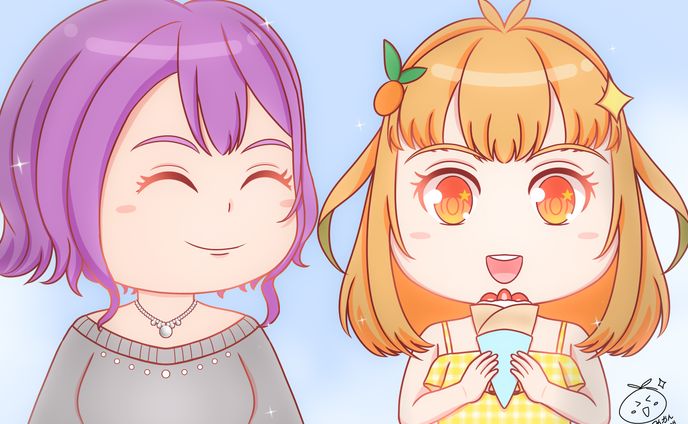 [Couple Chibi] Saori Hidaka Mikan