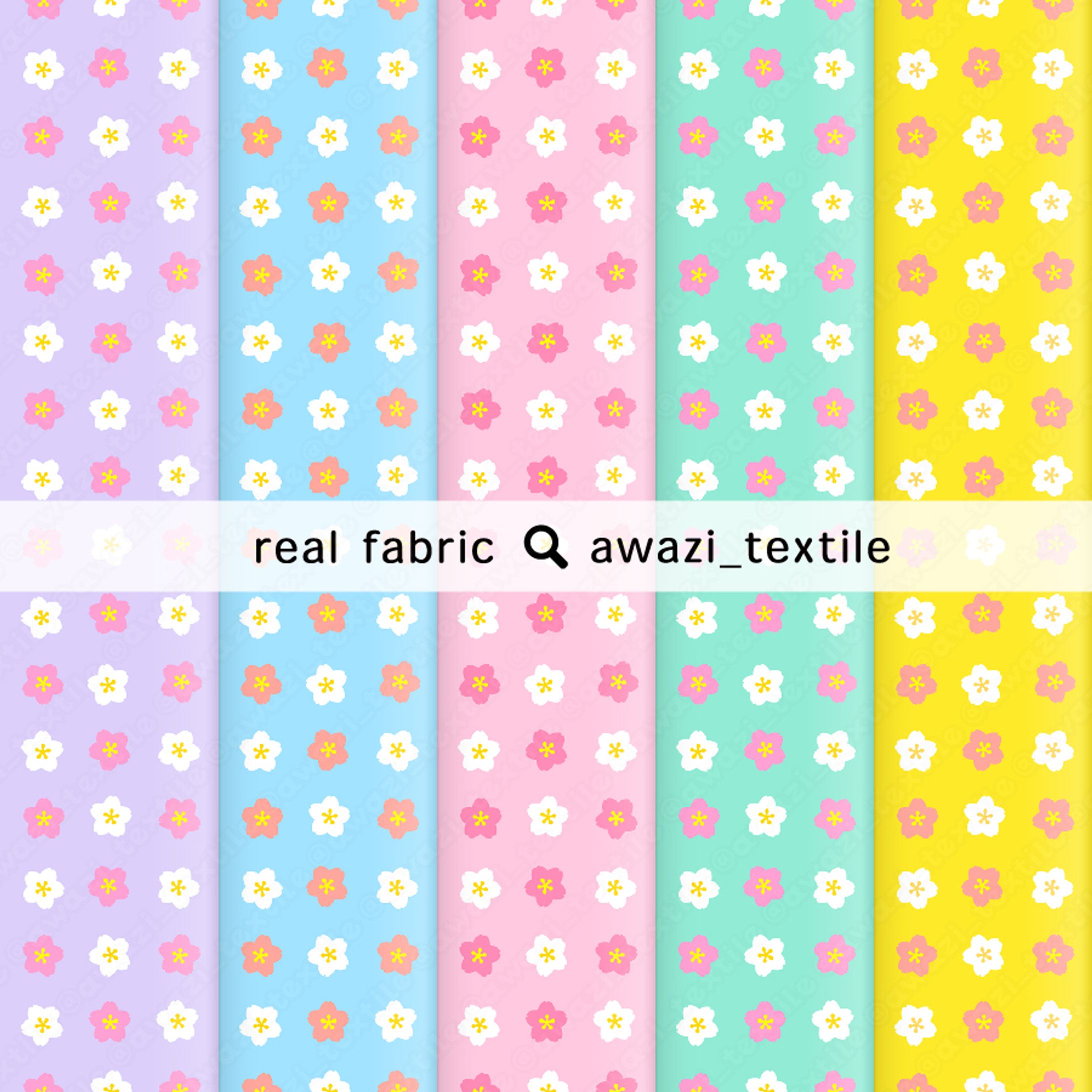 02小粒の桜がコロコロした柄-1