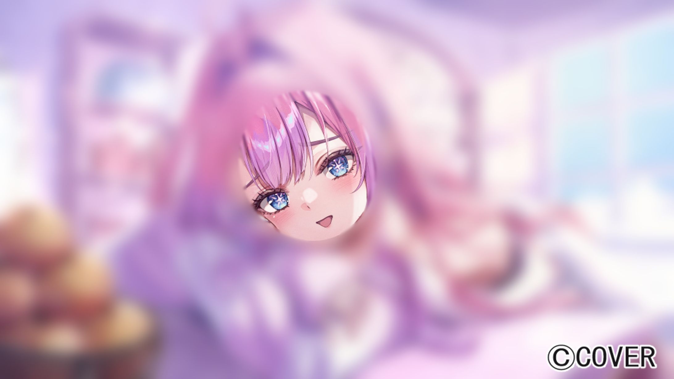 cover株式会社hololive DEV_IS FLOW GLOW所属 綺々羅々ヴィヴィ様　1月メンバーシップ限定壁紙-1