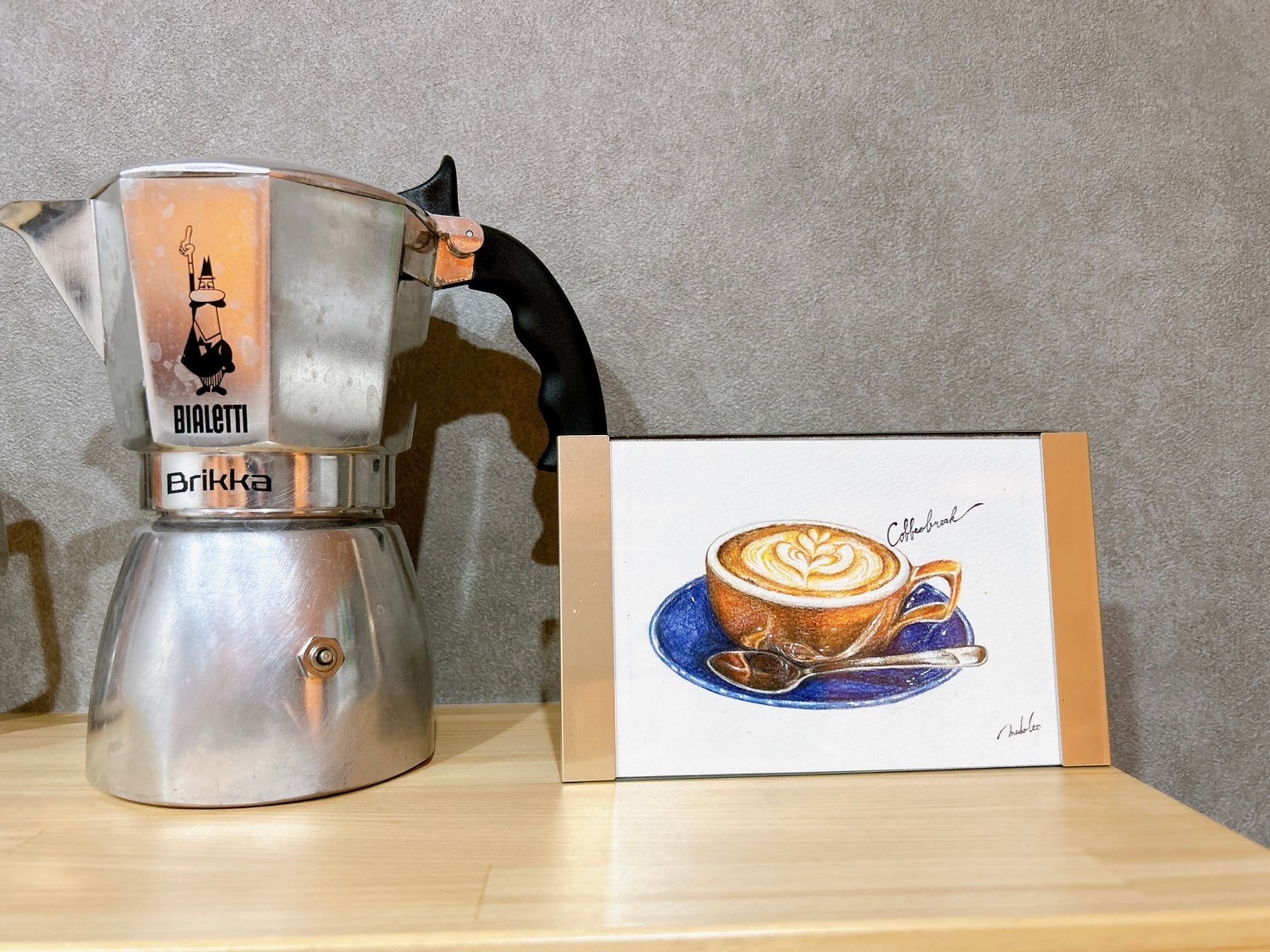 コーヒーブレイクなイラスト-1
