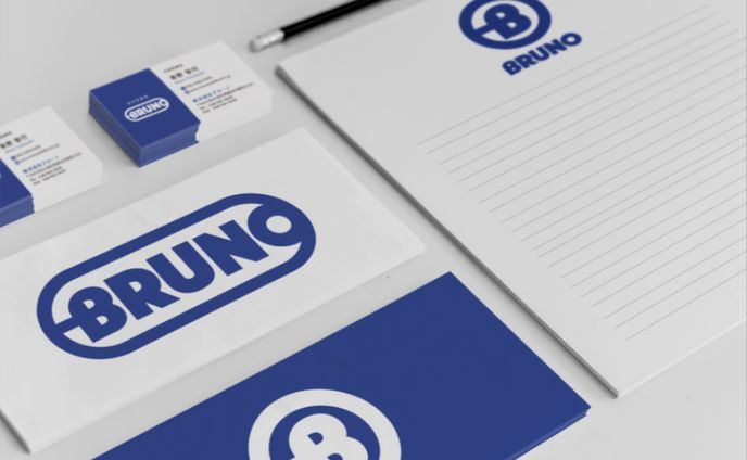【BRUNO】企業ロゴ・名刺・CIデザイン