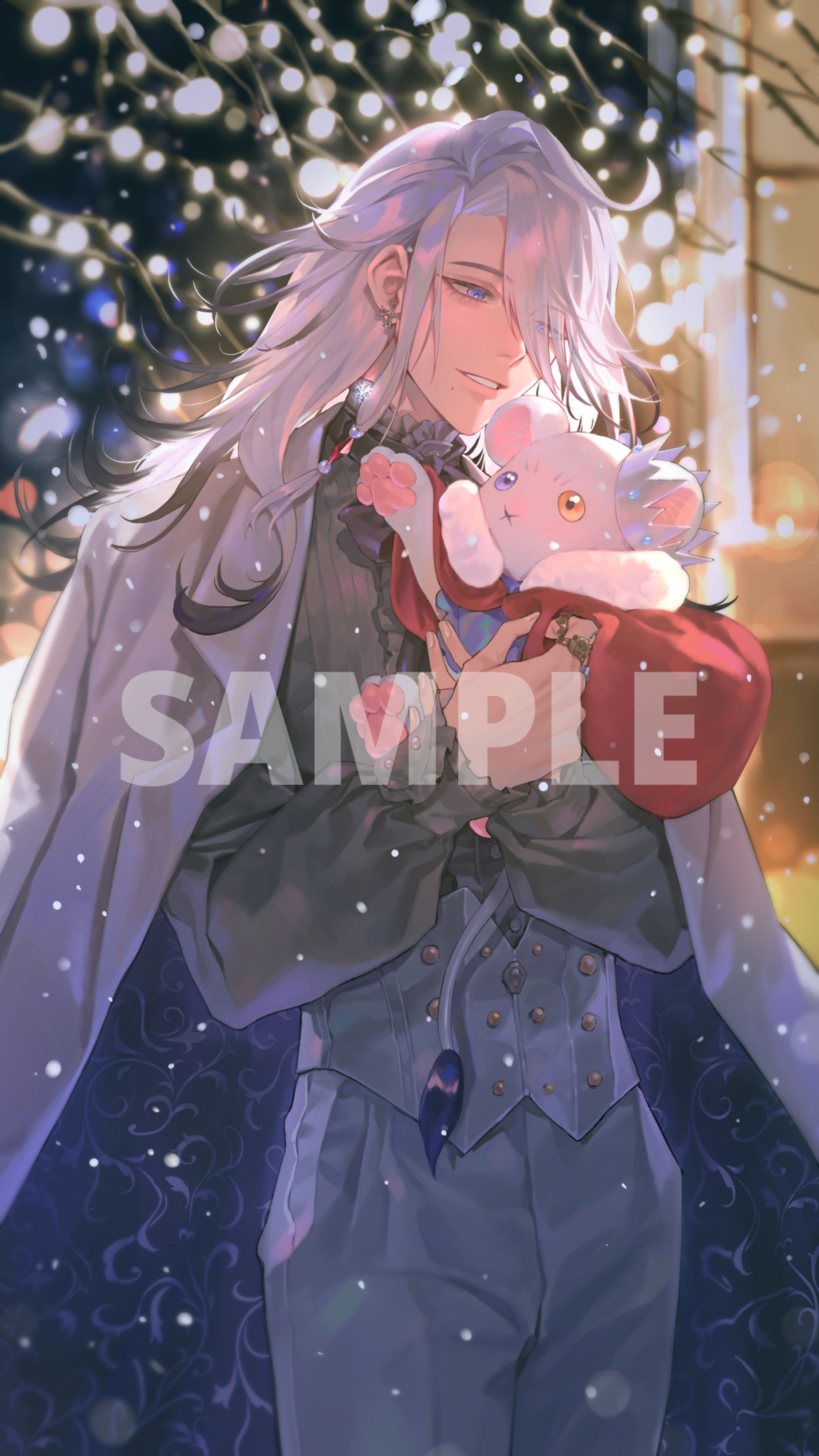 Vtuber希洛萊昂/ShiroLeon 掛軸插畫-1