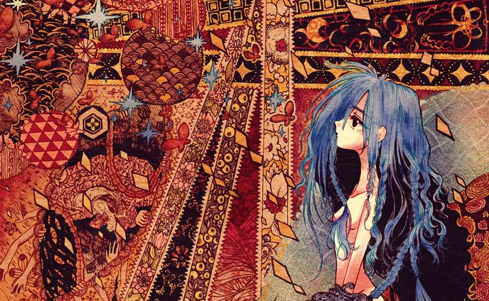 デジタル作品、〇〇が寝てるだけ