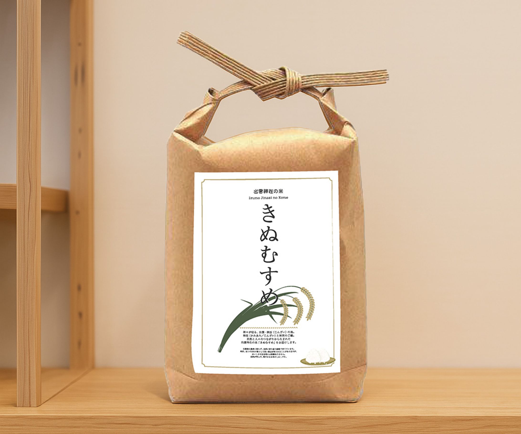 「きぬむすめ」米袋デザイン-1