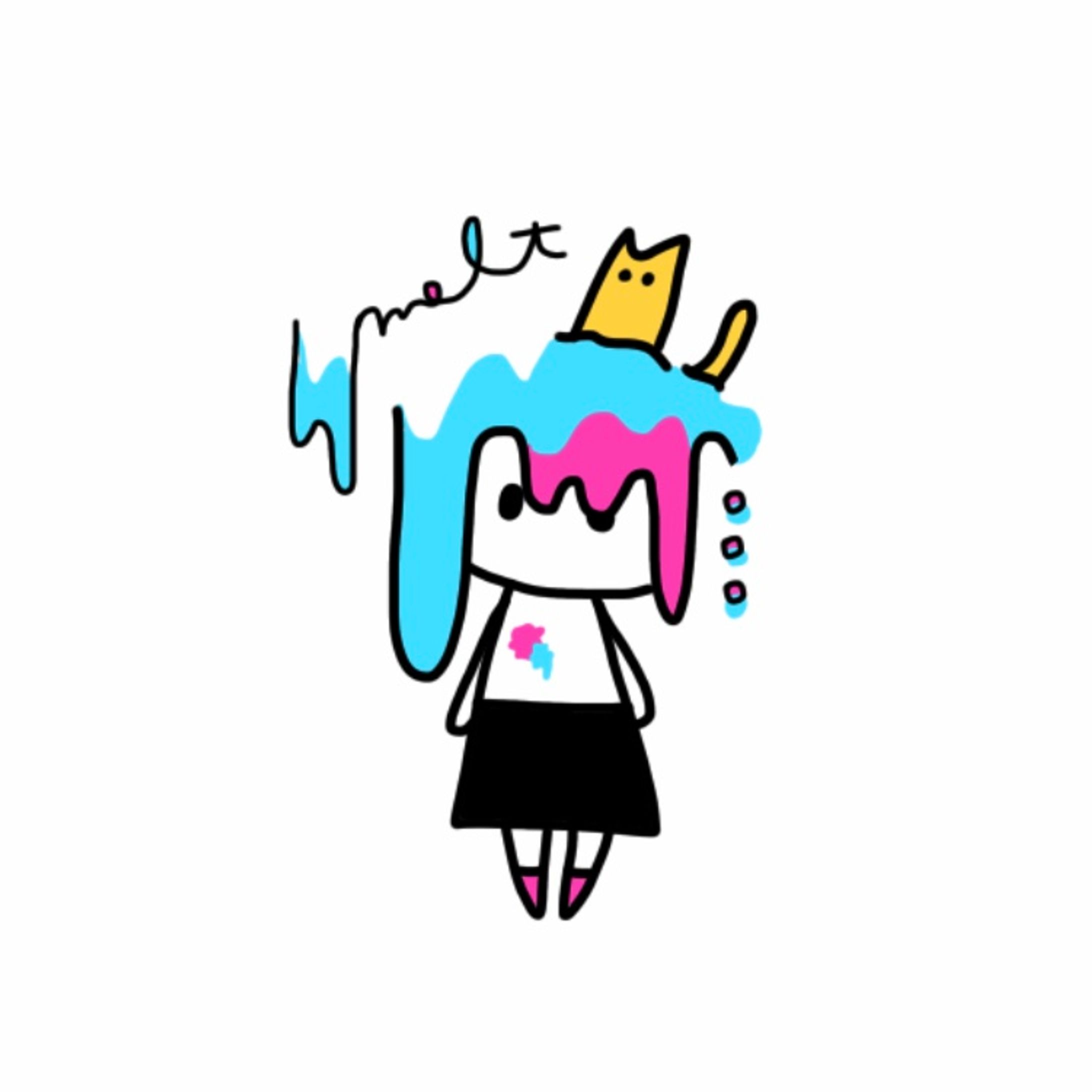 ゆるい女の子イラスト-1