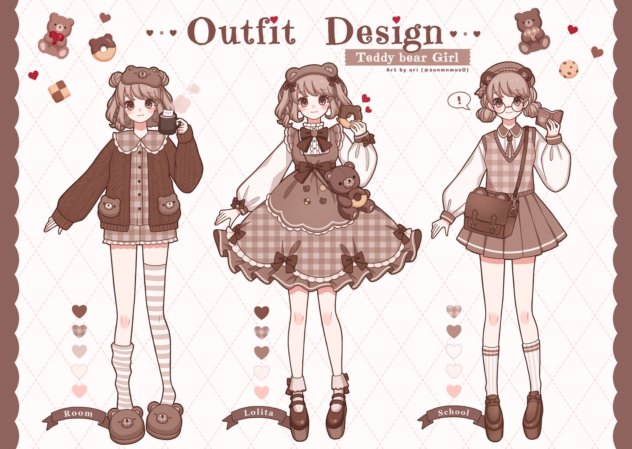 original┊衣装デザイン┊くまガール-1