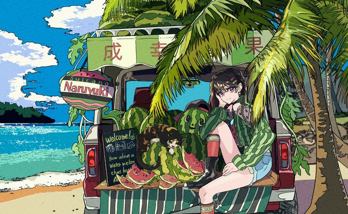 concept art、ストリーマー