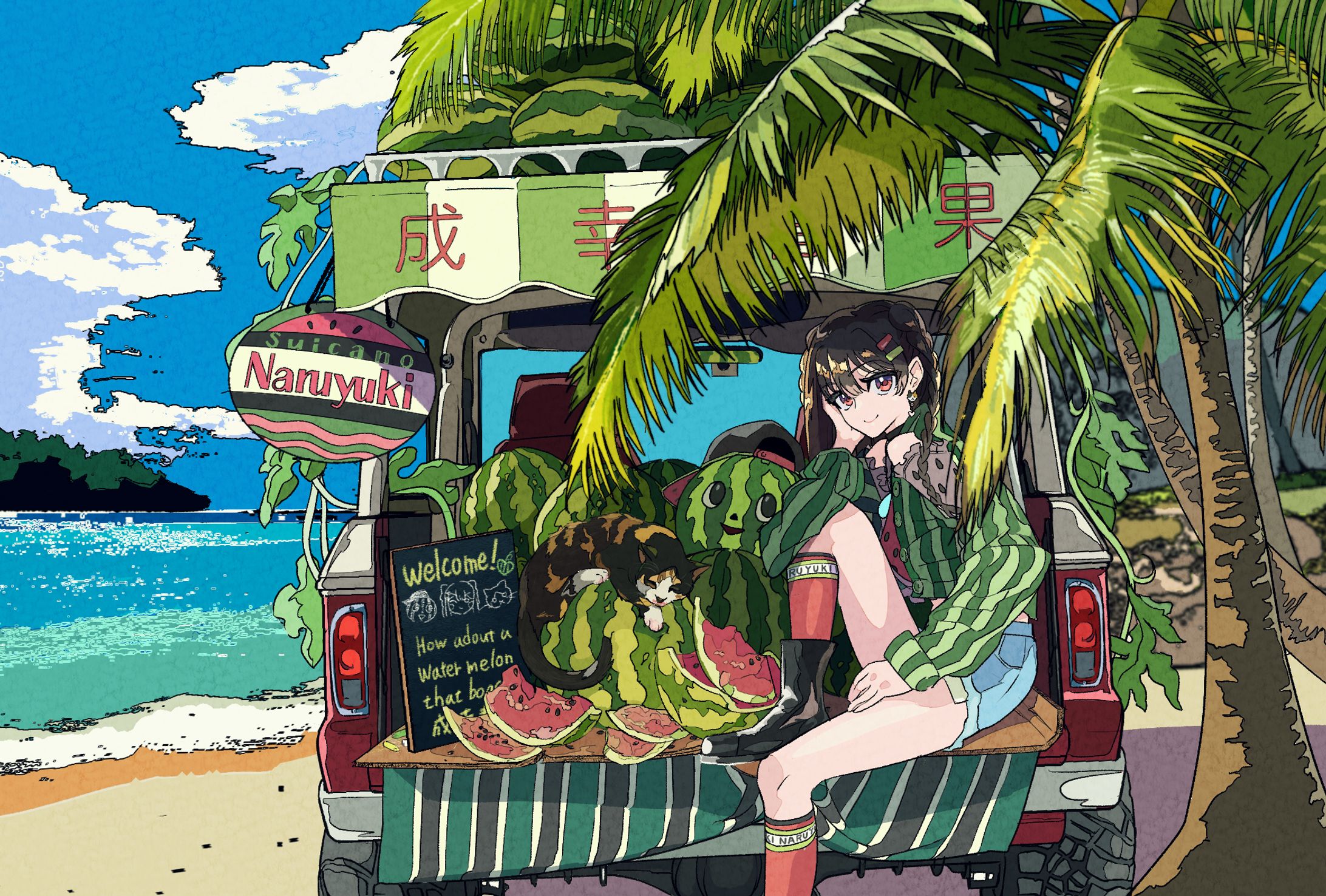 海外ストリーマー様ご依頼イラスト-1