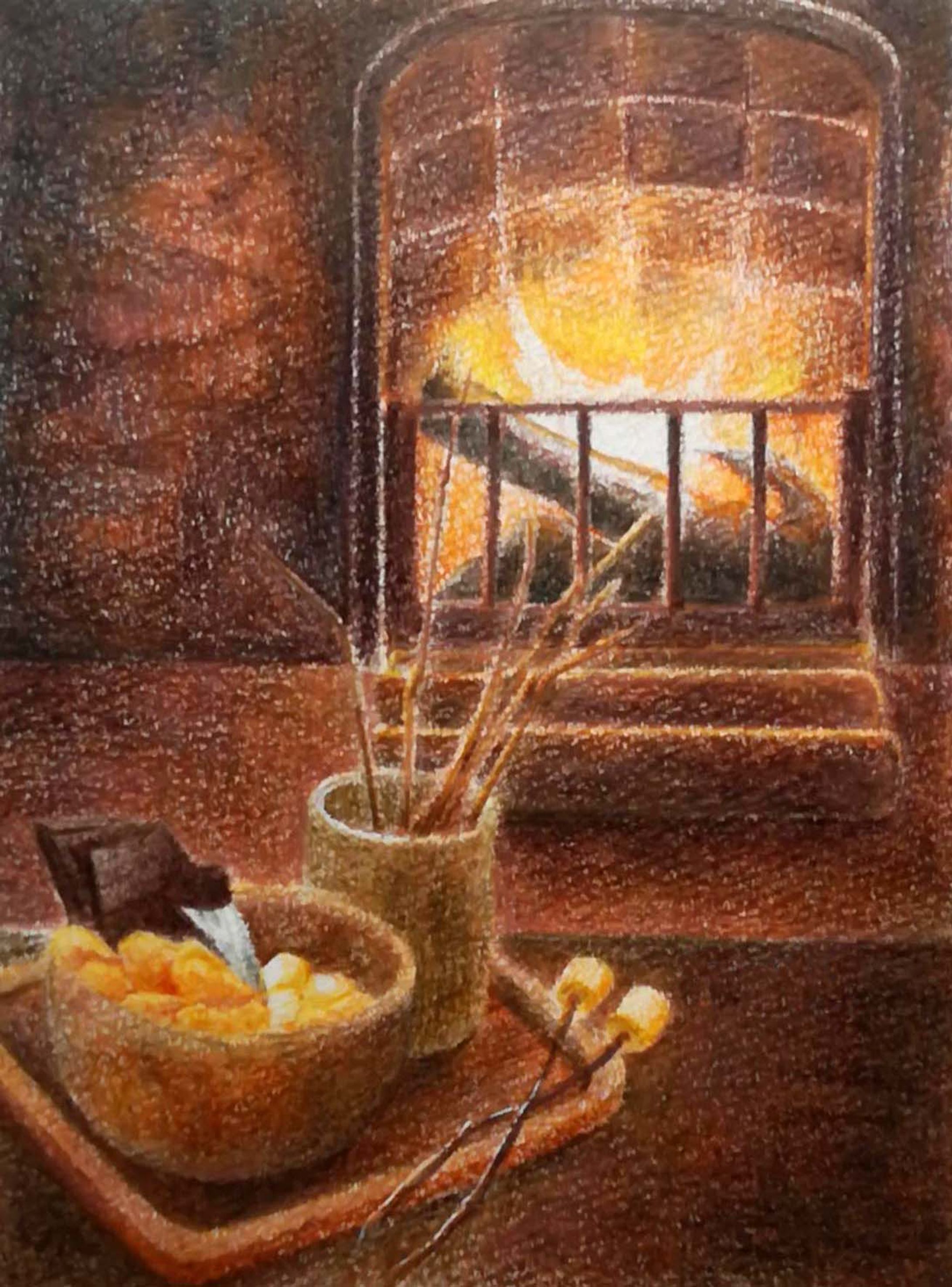 色鉛筆画-1