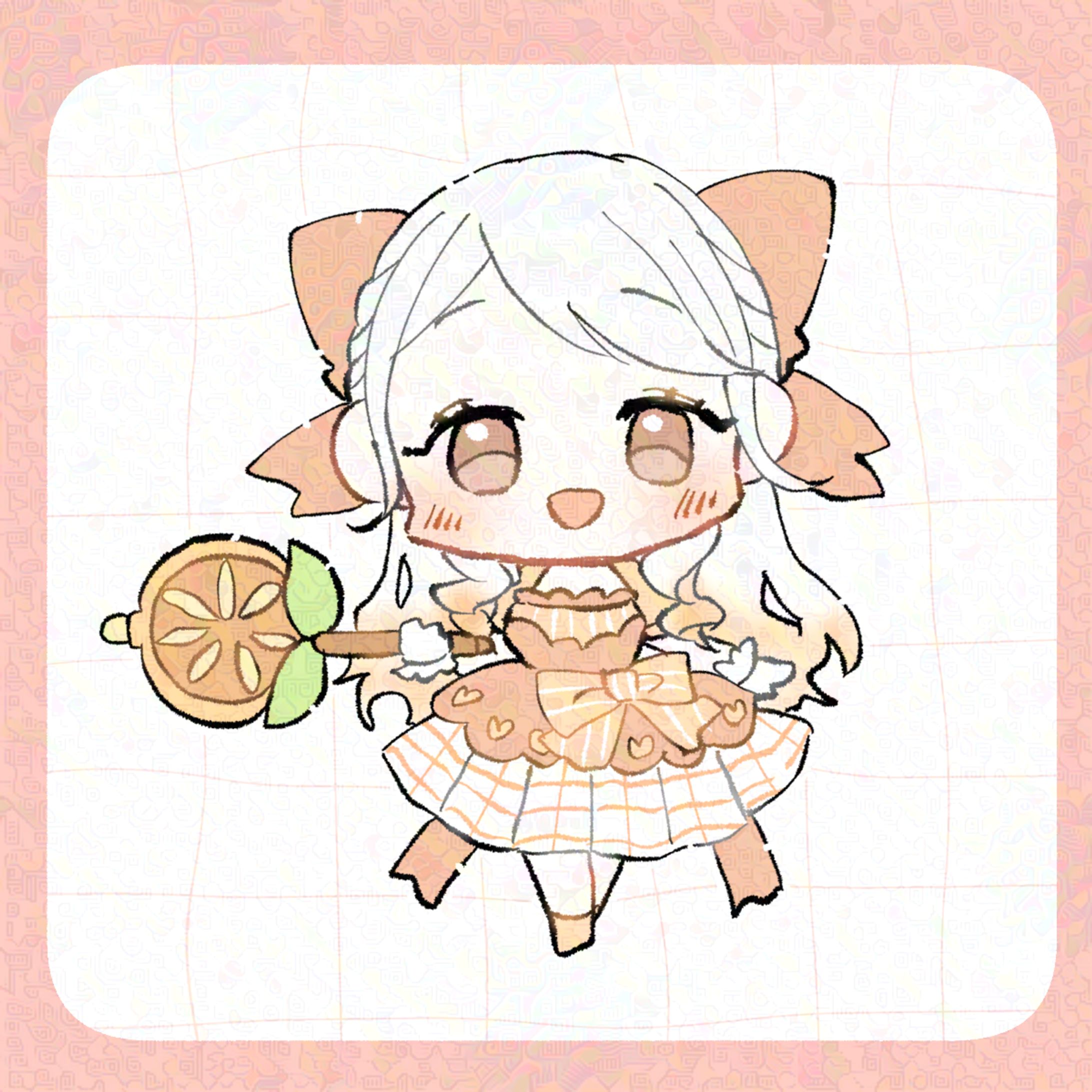 朱音柚希様 ゆる絵1点-1