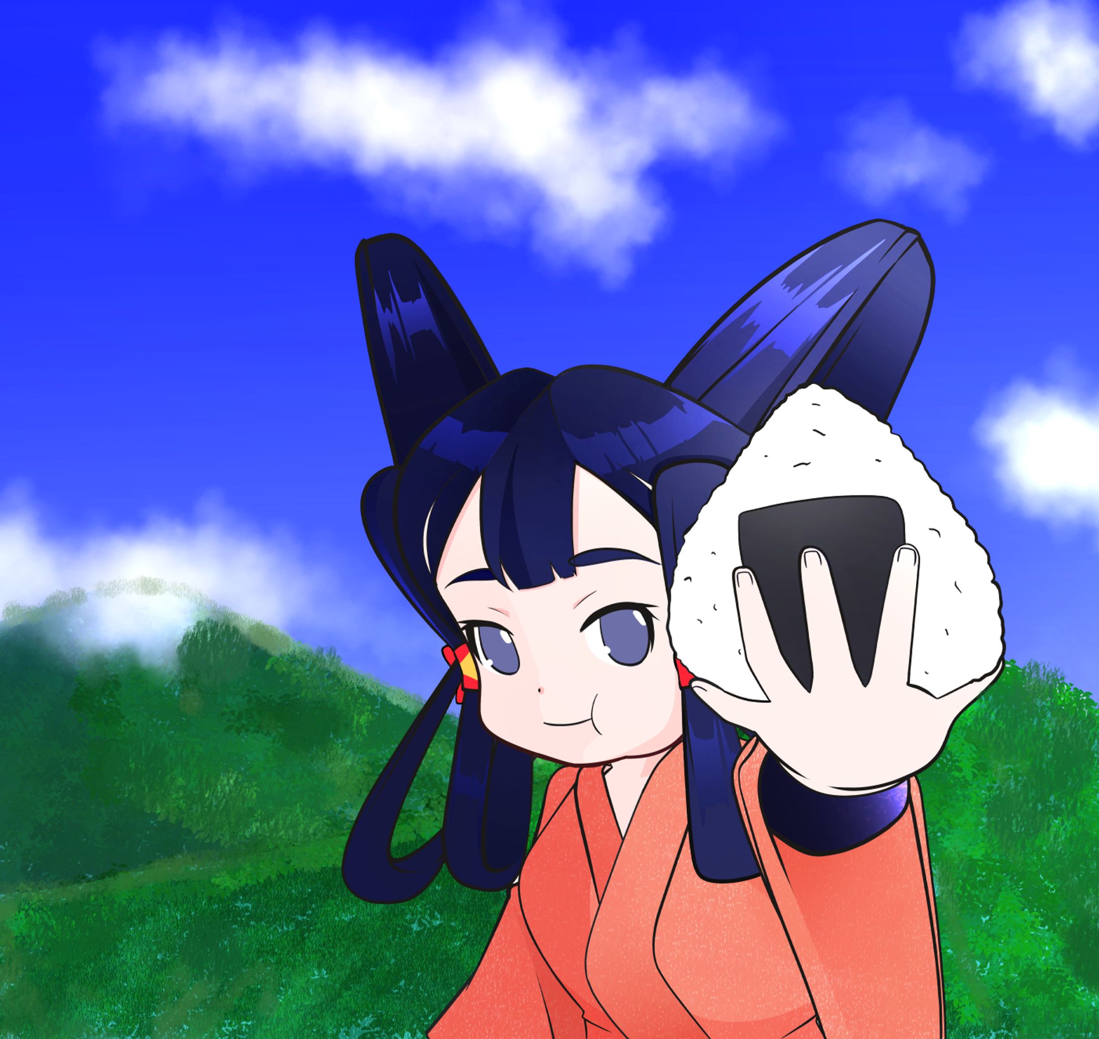 サクナヒメ　二次創作イラスト-1