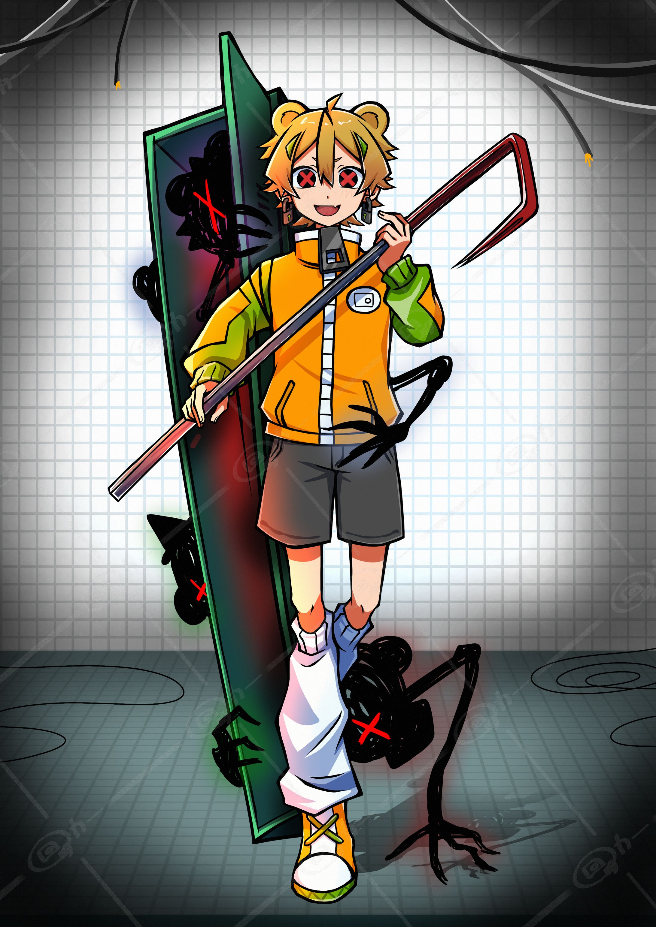 【オリジナル】ロッカー 立ち絵-1