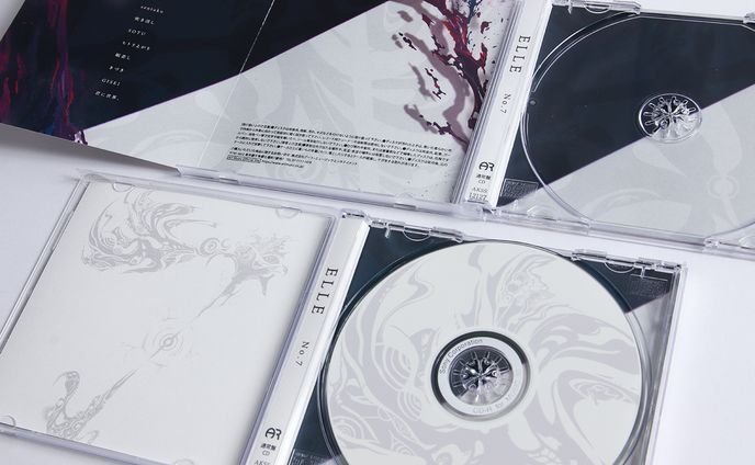 「ELLE」CDジャケット デザイン