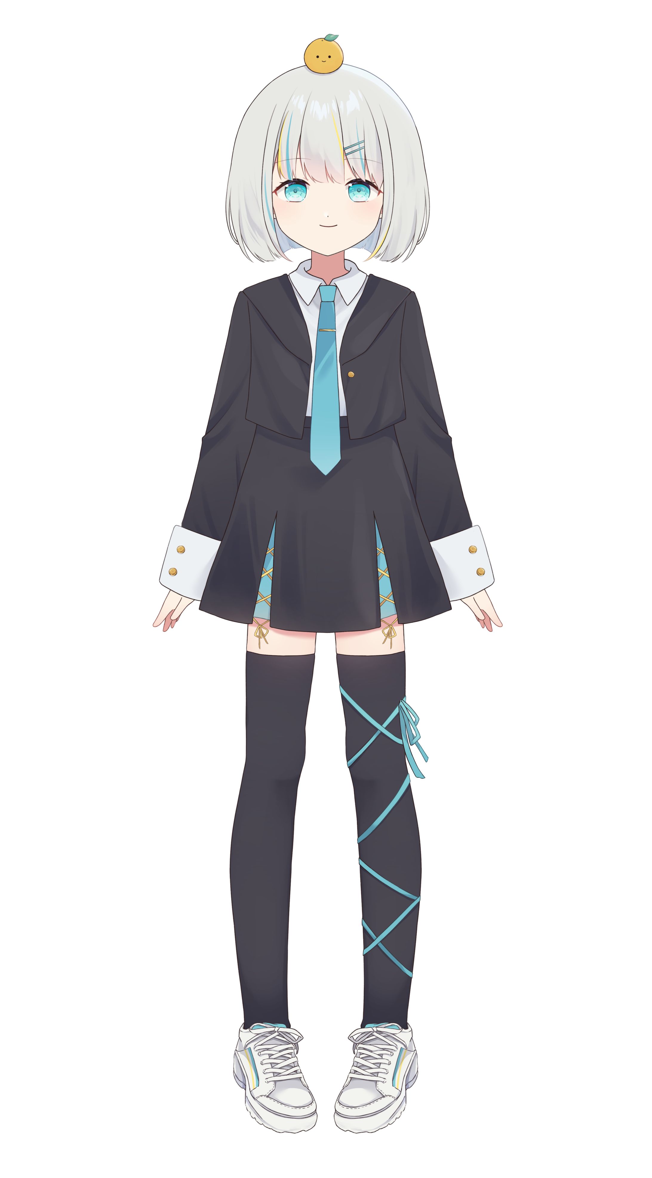 楪羽ゆず様 Live2D立ち絵イラスト-1