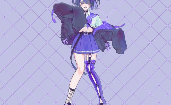 自主制作　立ち絵イラスト