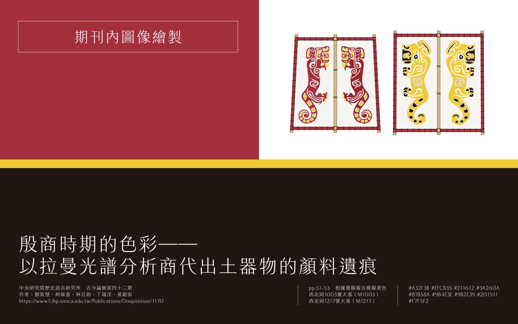 【殷商時期的色彩——以拉曼光譜分析商代出土器物的顏料遺痕】期刊內圖像繪製-1