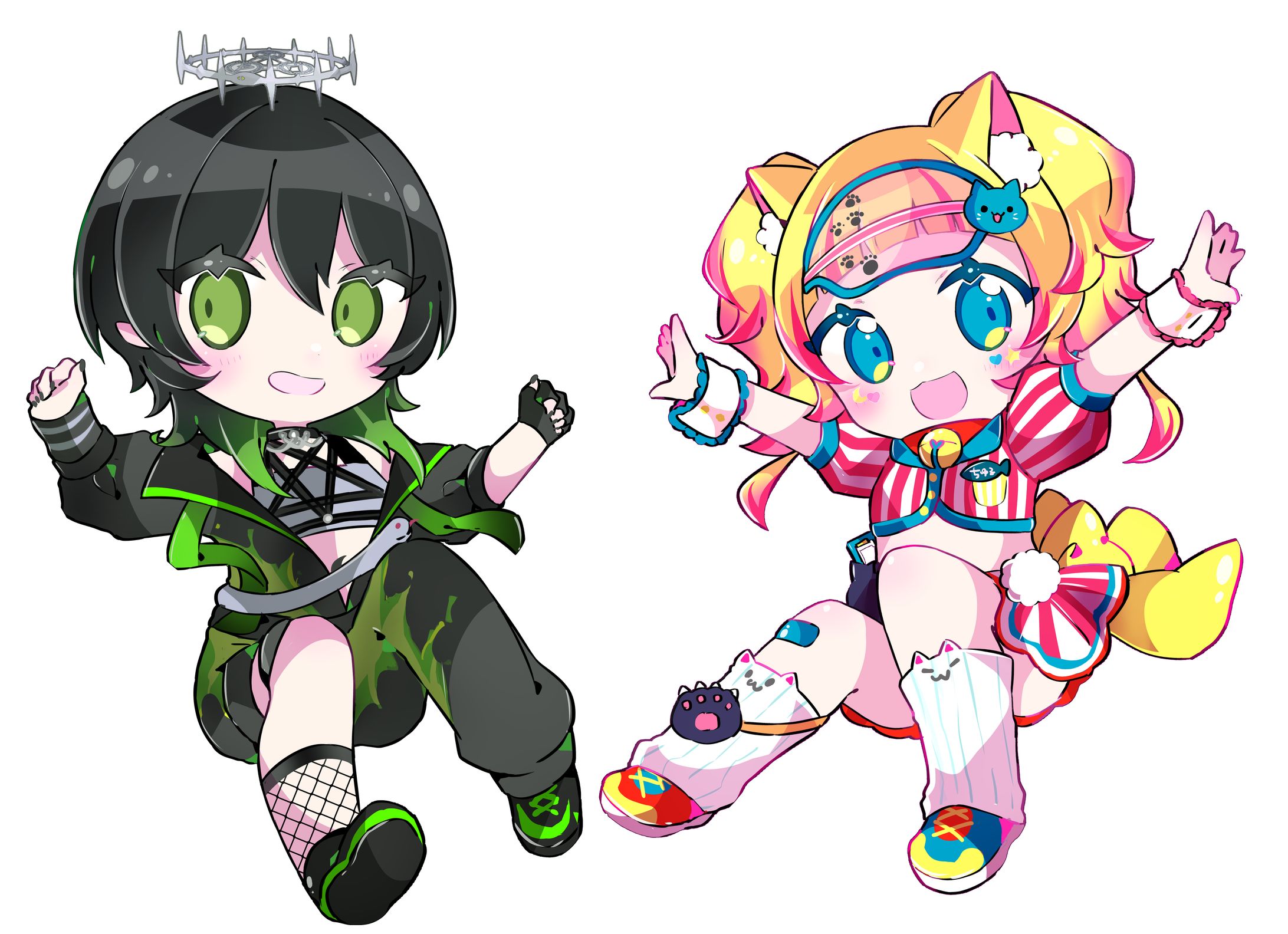 ななはぴ様(SD)/猫野ちゆる・蛇火-1