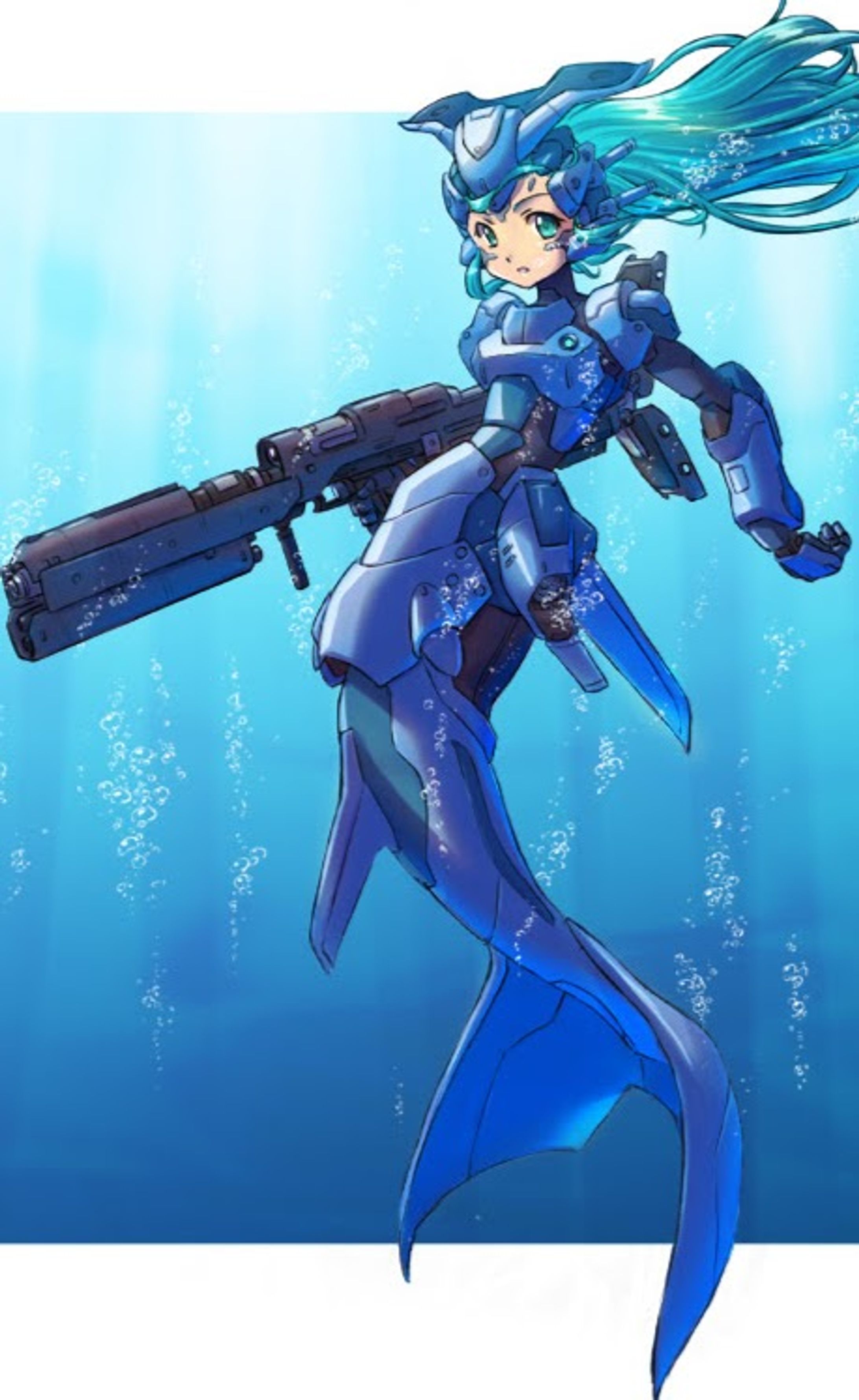 メカ娘  サンプル  水中専用-1
