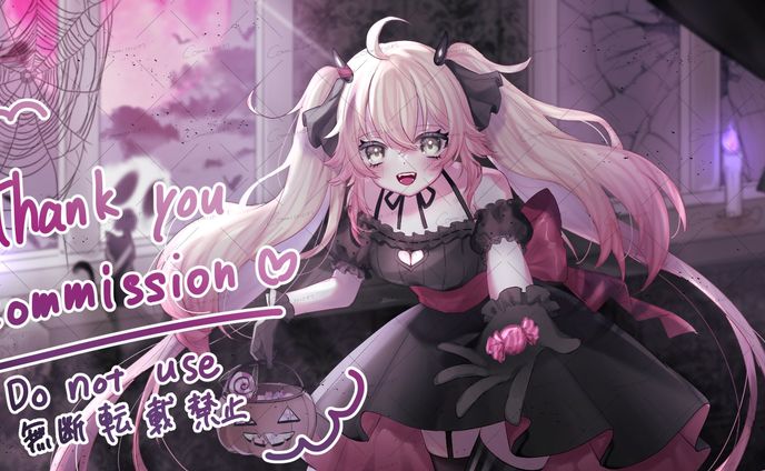梅影みあ 様 ハロウィンイラスト
