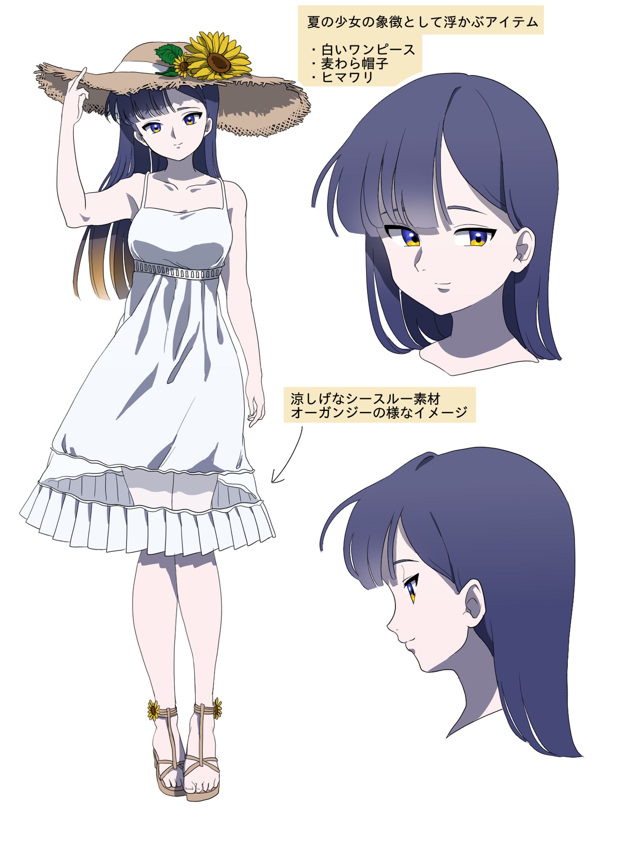 オリジナル　アニメ風(ラフあり)-1