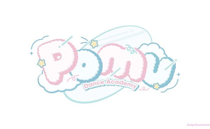 Pomu Dance Academy様ロゴ