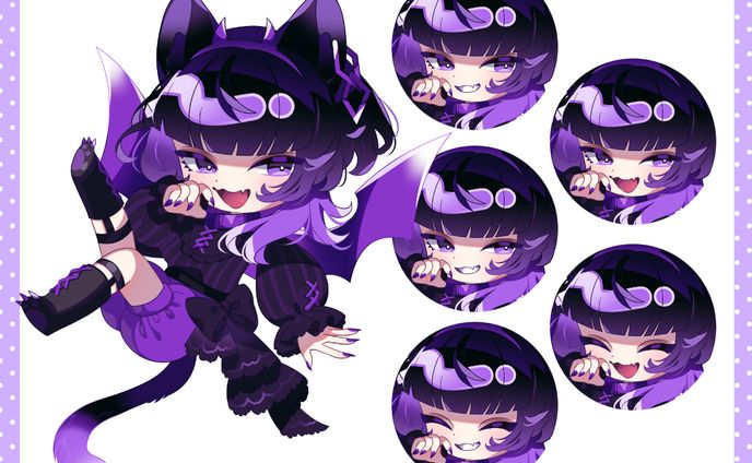 ＳＤイラスト（月影ネロさま）