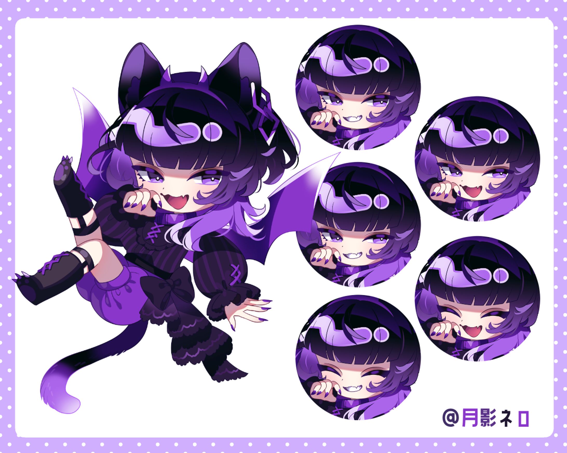 ＳＤイラスト（月影ネロさま）-1