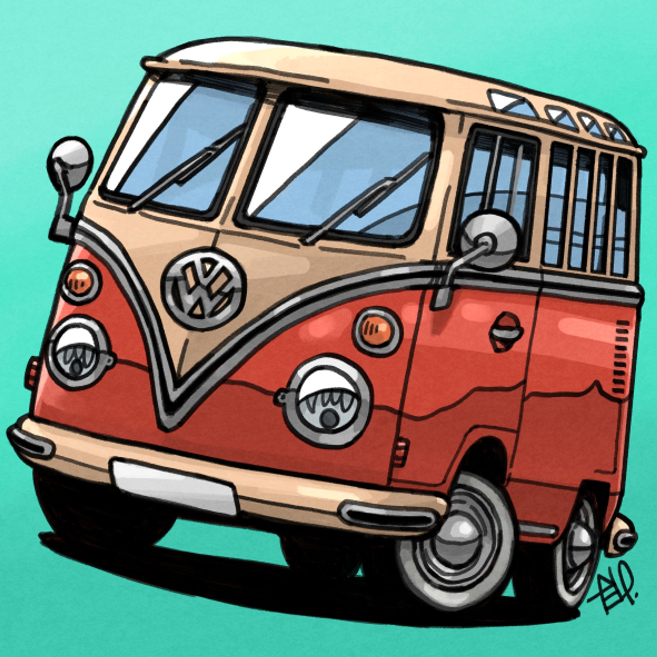 VW サンババス Typ 2-1