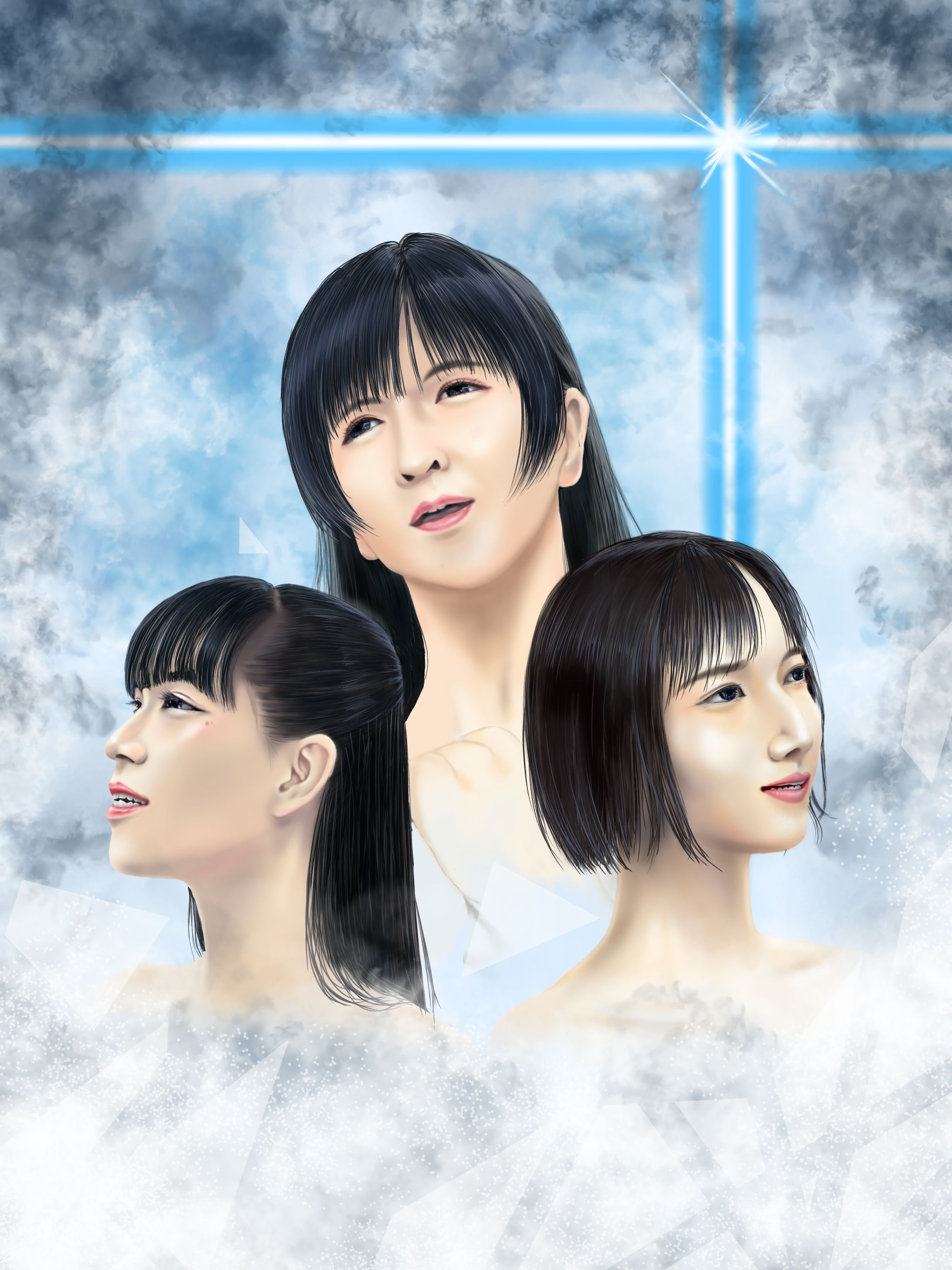 【自主制作】SF・サスペンス小説 装画想定イラスト-1