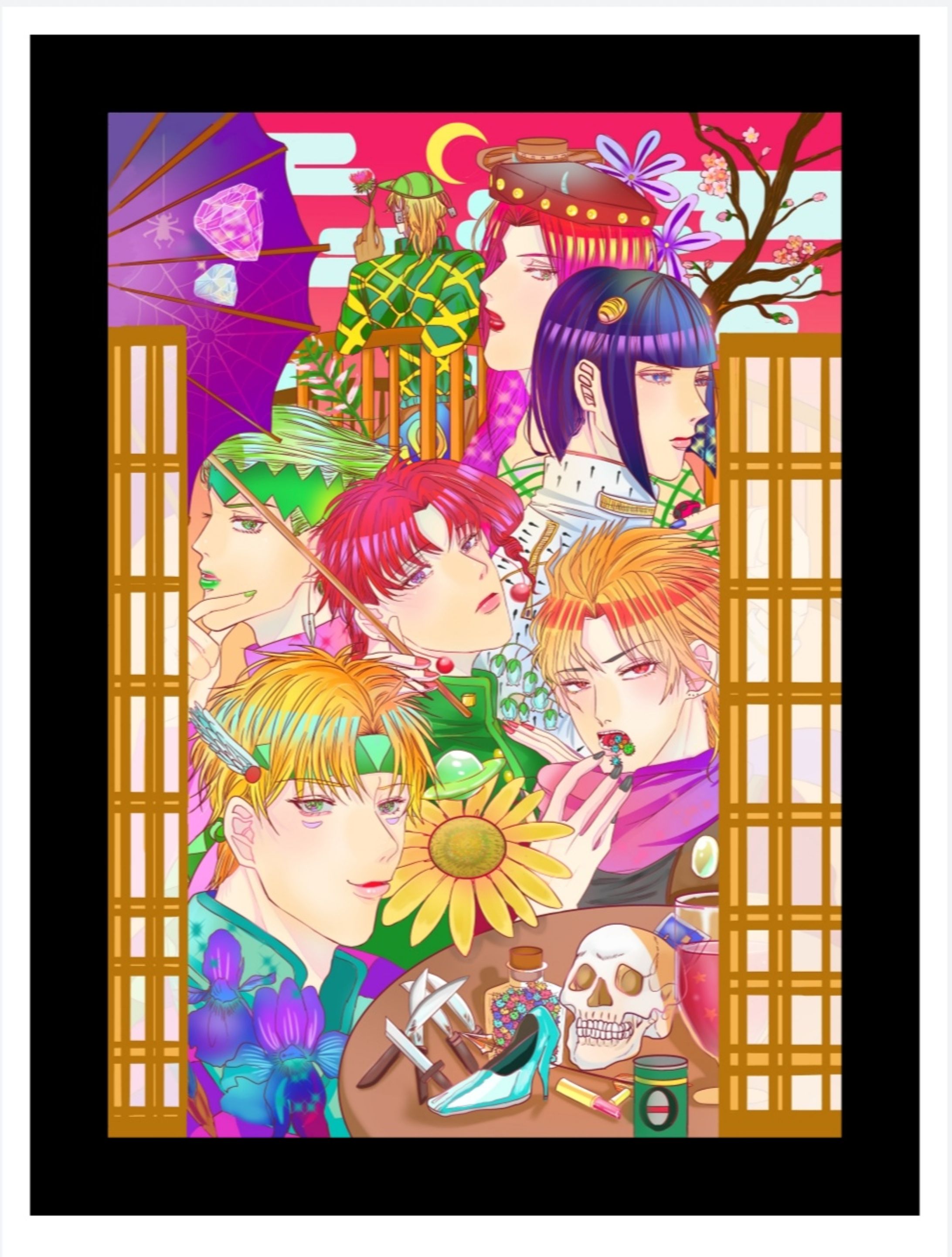 ジョジョの奇妙な冒険ファンアート-1