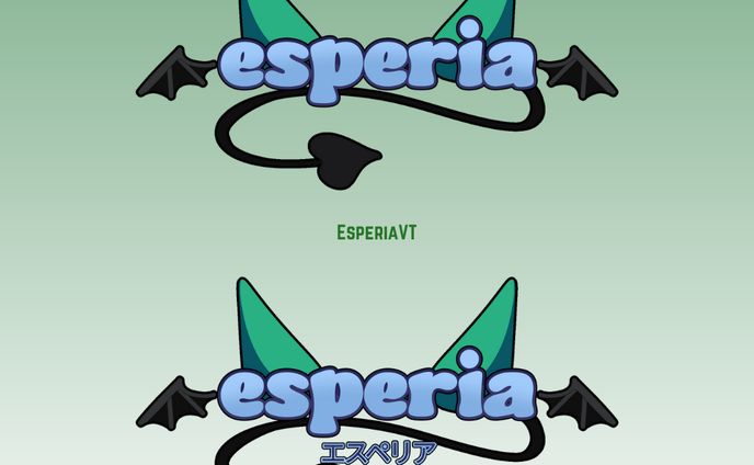 【Vtuber Logo】Logos for ESPERIAVT