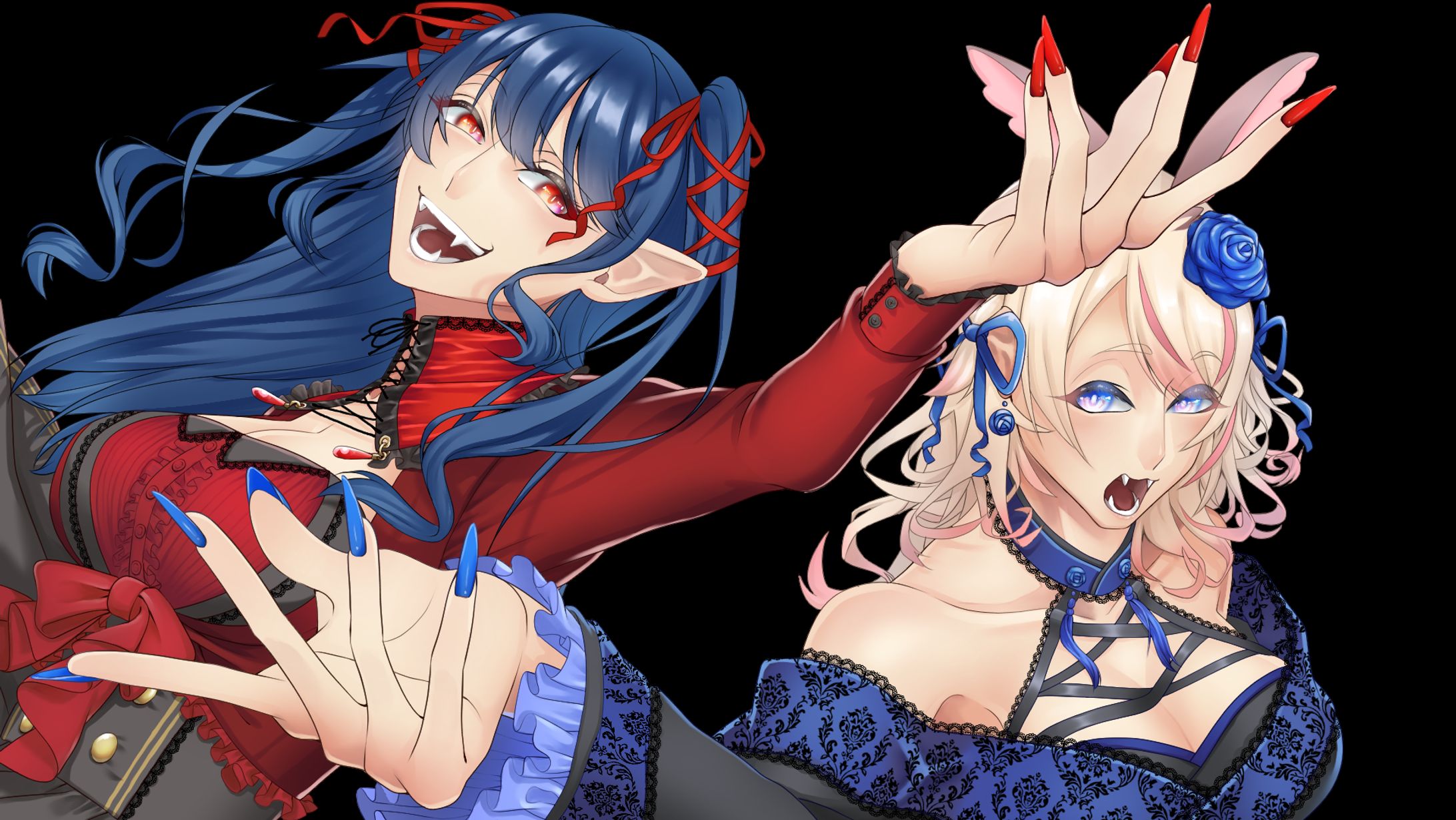 VTuberお2人mvサムネ依頼-1