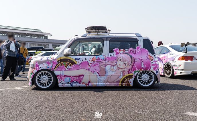 痛車用イラスト（完成写真）