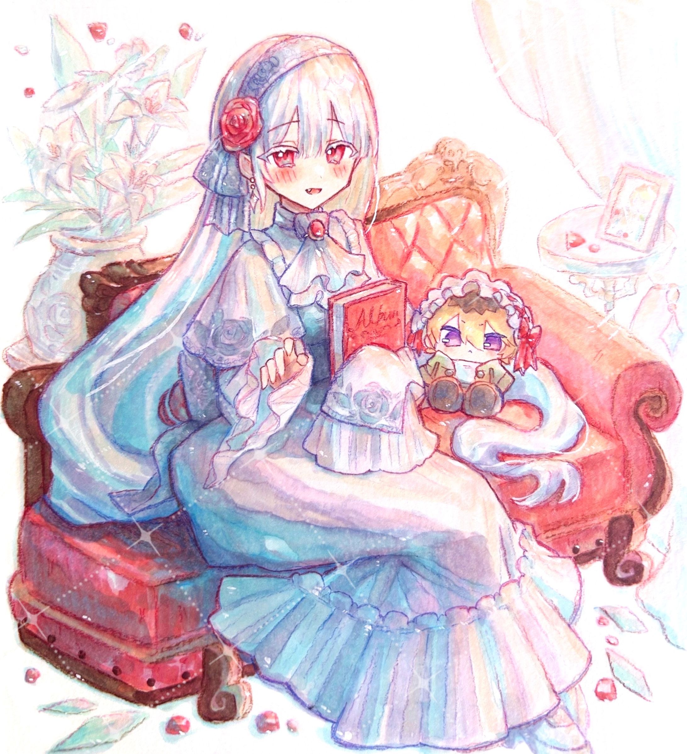 【ご依頼/Commission】🤍🌹✨-1