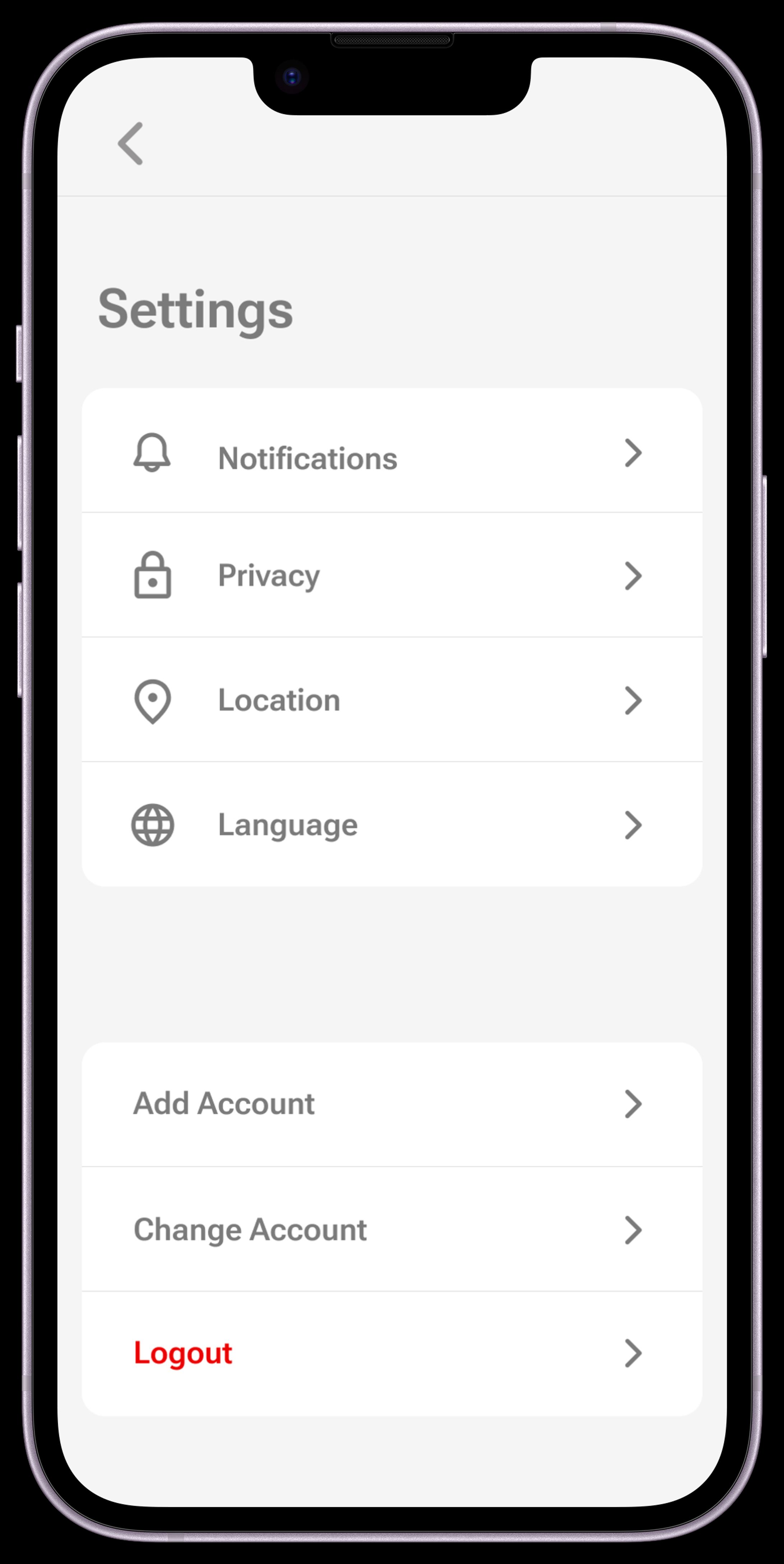 【Daily UI #007】Settings-1