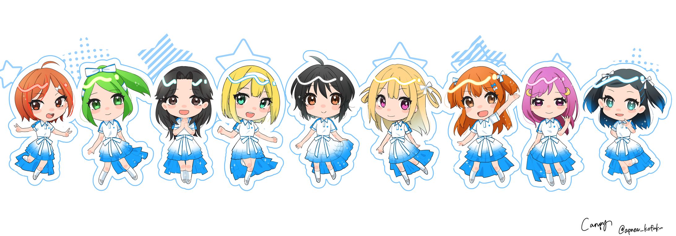 【依頼】楽屋花パネルイラスト-1