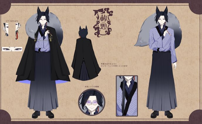 【ご依頼】Vtuberモデルイラスト,モデリング担当